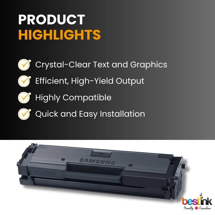 Compatible Samsung MLT-D111L 1 Pack (High Capacity)