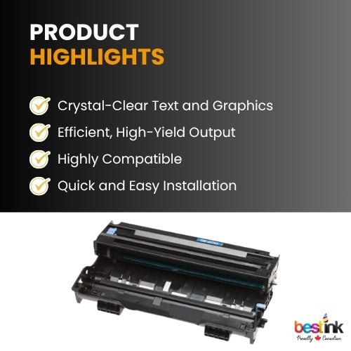 Compatible Brother DR400  Drum ( 1 Pack) Black