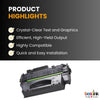 Cartouche de toner noir compatible HP 53A Q7553A (1 paquet)