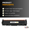 Compatible HP 206X W2112X Yellow Toner Cartridge High Yield