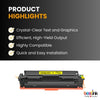 CANON 067H Comaptible Toner Cartridge Yellow ( 1 Pack ) High Yield
