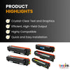 Cartouche de toner noir compatible HP 410A CF410A