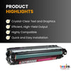 Cartouche de toner noir compatible HP 307A CE740A