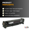 Cartouche de toner noir compatible HP 305A CE410A