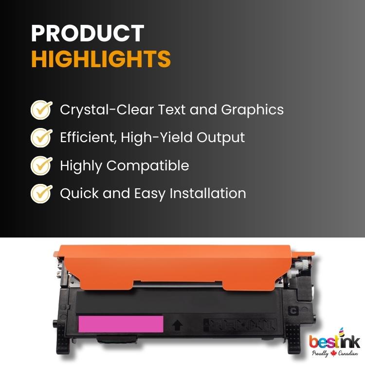 Compatible Samsung CLT-K404S Magenta 1 Pack