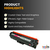 Compatible HP 410A CF413A Magenta Toner Cartridge
