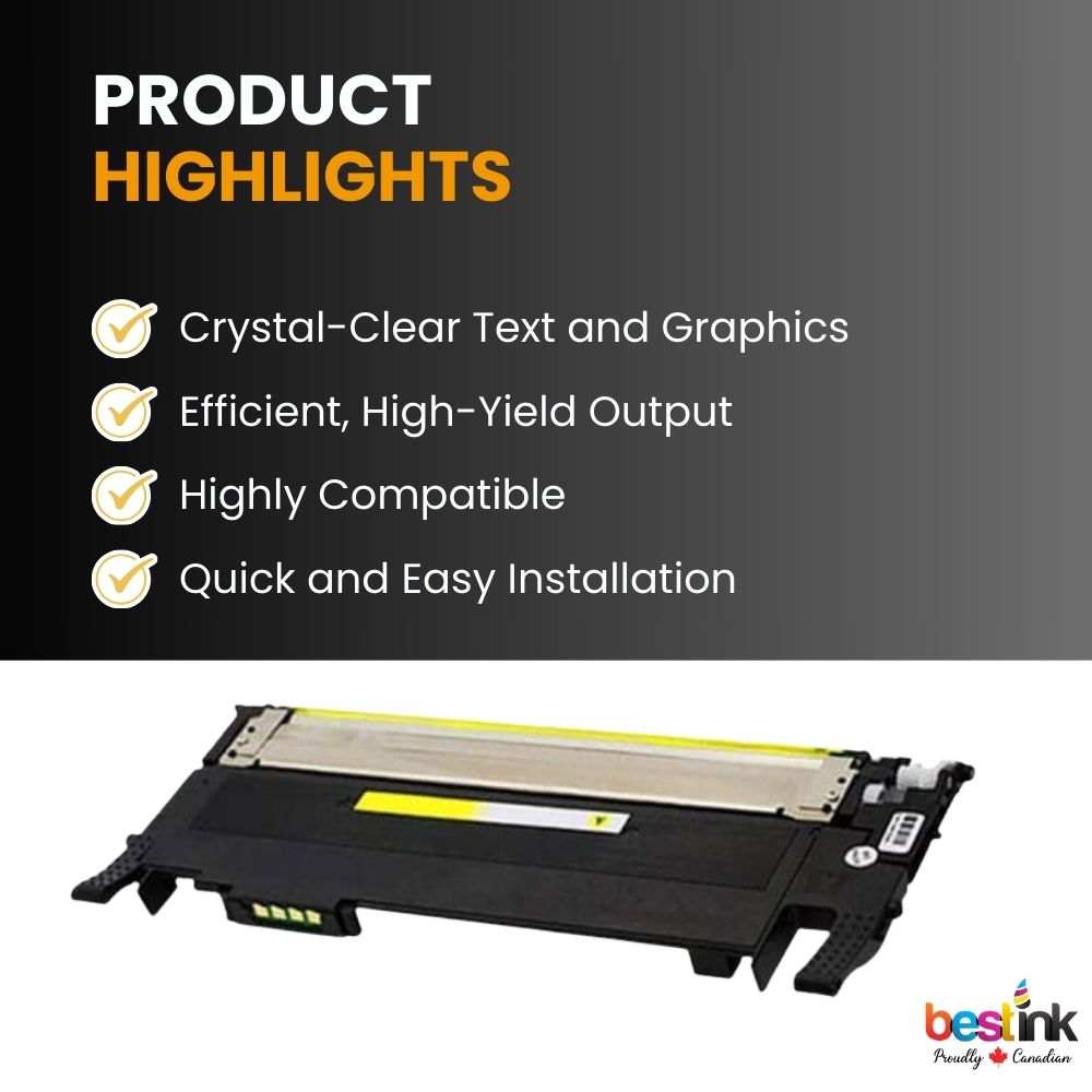 Cartouche de toner jaune compatible HP 116A W2062A
