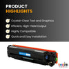 Compatible HP 410A CF411A Cyan Toner Cartridge