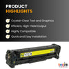 Compatible HP 305A CE412A Yellow Toner Cartridge Standard Yield