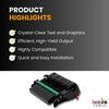 Cartouche de toner noir compatible Lexmark T650H11A (1 paquet)