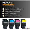 Compatible Lexmark  C540H2KG/C540H2MG/C540H2CG/C540H2YG Black,Cyan,Magenta,Yellow Toner Cartridge 4 Pack