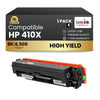 Cartouche de toner noir haute capacité compatible HP 410X CF410X