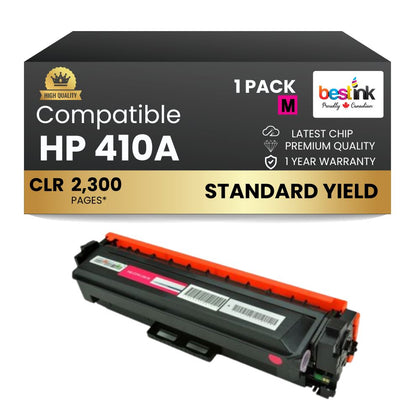 Cartouche de toner noir compatible HP 410A CF410A