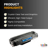 Compatible HP 13A Q2613A Black Toner Cartridge (2 Pack)