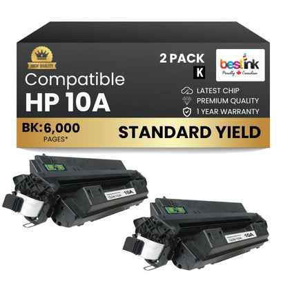 Cartouches de toner HP 10A-Q2610A (lot de 2)