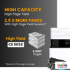 Cartouche de toner noir haute capacité compatible HP 05X CE505X (1 paquet)