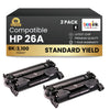 Cartouche de toner noir compatible HP 26A CF226A (lot de 2)