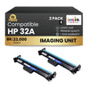 Compatible HP 32A CF232A Black Drum - With Chip (2 Pack)