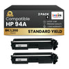 Cartouche de toner noir compatible HP 94A CF294A (lot de 2)