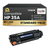 Compatible HP 35A CB435A Black Toner Cartridge  (1 Pack)