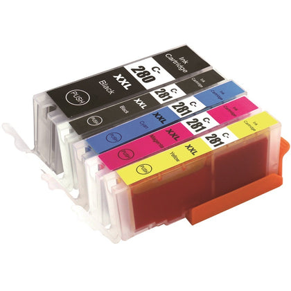 Meilleure cartouche d'encre compatible pour Canon PGI-280XXL CLI-281XXL à très haut rendement