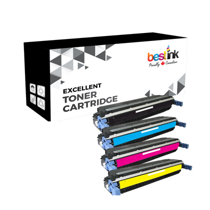 Cartouche de toner compatible HP 645A Combo BK/C/M/Y