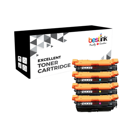 Compatible HP 647A 648A Toner cartridge Combo BK/C/M/Y