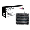 Cartouche de toner compatible HP 414X, haut rendement, noir/c/magenta/jaune, avec puce