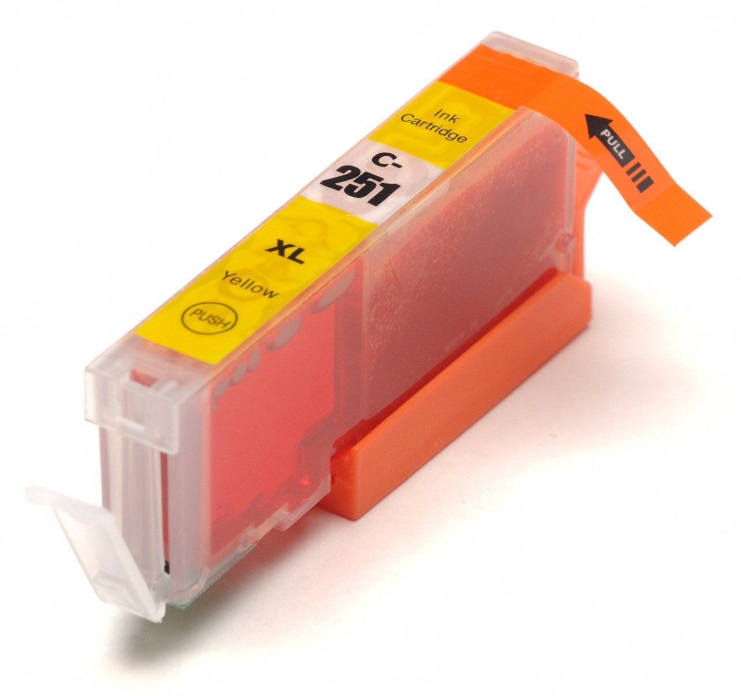 Cartouche d'encre jaune haute capacité compatible Canon CLI-251XL (version haute capacité de la Canon CL-251)