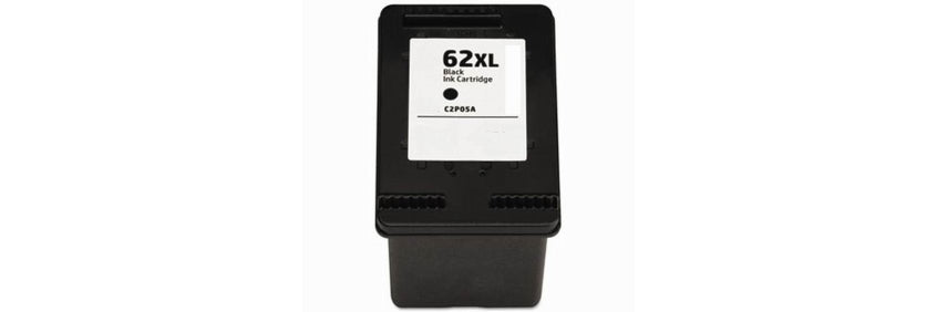Cartouche d'encre noire HP 62XL compatible
