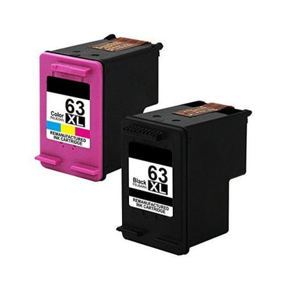 Cartouche d'encre HP 63XL noire et couleur combinée - Compatible