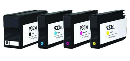 Pack combiné HP 932XL/933XL noir et couleur, nouvelle compatibilité - Haute capacité
