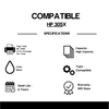 Compatible HP 305X CE410X Black Toner Cartridge High Yield