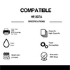 Cartouche de toner cyan compatible HP 507A CE400A