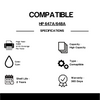 Cartouche de toner cyan compatible HP 648A CE261A