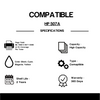 Cartouche de toner compatible HP 507A Combo BK/C/M/Y