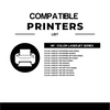 Cartouche de toner compatible HP 414X, haut rendement, noir/c/magenta/jaune, avec puce