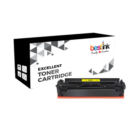 Compatible HP 414A W2022A Yellow Toner Cartridge - No Chip