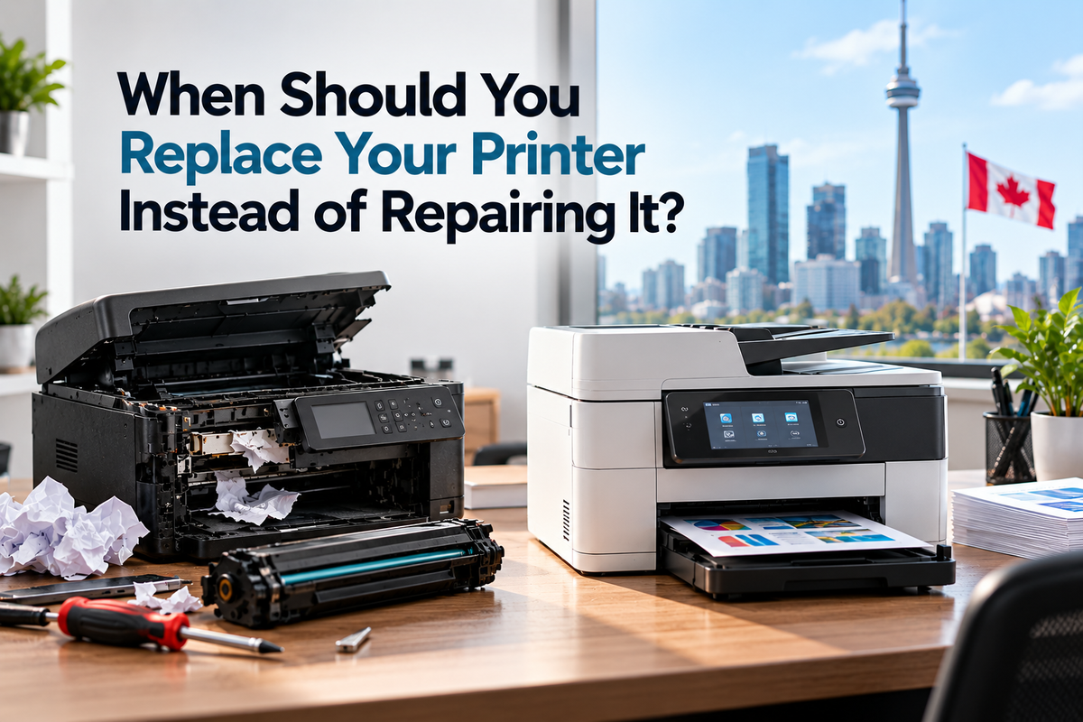 When Should You Replace Your Printer Instead of Repairing It?