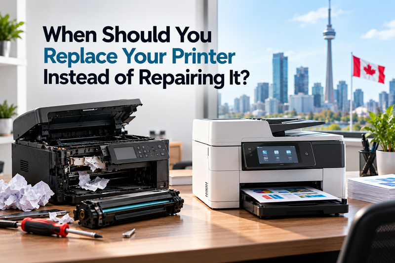 When Should You Replace Your Printer Instead of Repairing It?