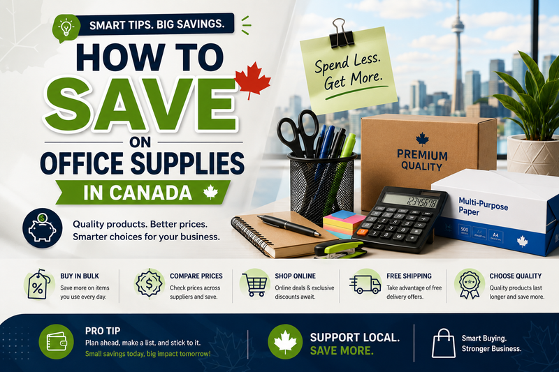 How to Save on Office Supplies in Canada