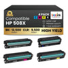 Cartouche de toner noir compatible HP 508X CF360X, haut rendement, 12 500 pages
