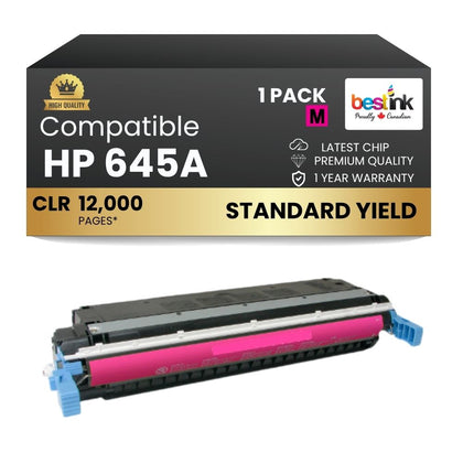 Compatible HP 645A C9733A Magenta Toner Cartridge