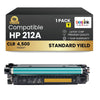 Compatible HP 212A W2122A Yellow Toner Cartridge Standard Yield