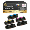Canon 118 Compatible Toner Cartridge BK/C/M/Y ( 5 Pack ) Standard Yield