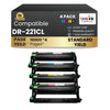 Brother DR-221CL Drum Unit Standard Yield BK/C/M/Y Combo ( 4 Pack )