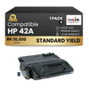 Compatible HP 42A Q5942A Black Toner Cartridge (1 Pack)