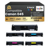 Canon 045 Compatible Toner Cartridge BK/C/M/Y (5 Pack ) Standard Yield