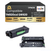 Brother TN920xxl DR920 Black Toner Cartridge Combo ( 1 Pack ) Super High Yield