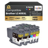 Brother LC406XL Compatible Ink Cartridge BK/C/M/Y ( 5 Pack ) High Yield
